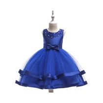 Vestido De Princesa De Verão Para Meninas, Elegante Para Aniversário, Casamento E Festas Noturnas