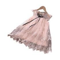 Vestido De Princesa Em Tule Rosa Para Meninas, Roupas De Verão Bear Leader 2025, Novo Vestido Para Vestido De Princesa Em Tule Rosa Para Meninas, Roupas De Verão Bear Leader 2025, Novo Vestido Para