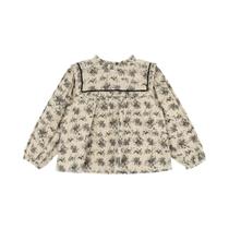 Vestido de princesa floral azul do bebê, Kids Birthday Party Clothes, Primavera, Outono