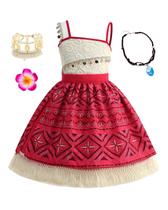 Vestido de princesa Krrzi para meninas com acessórios, fantasia de festa Vestido de princesa Krrzi para meninas com acessórios, fantasia de festa