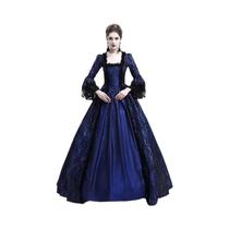 Vestido De Princesa Medieval Vitoriana Renascença Rococó Para Mulheres Fantasia Cosplay Traje De