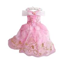 Vestido De Princesa Para Meninas Fantasia Da Bela Adormecida Aurora Para Festa De Halloween
