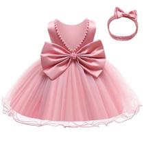 Vestido de Princesa para Meninas - Natal, Batizado, Casamento e Primeiro Aniversário