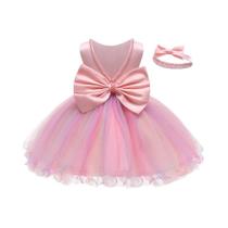 Vestido de Princesa para Meninas - Natal, Batizado, Casamento e Primeiro Aniversário