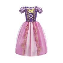 Vestido de Princesa Sereia para Meninas - Elsa, Anna, Jasmine, Rapunzel e Mais