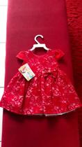 Vestido de Renda Tecido e Malha Forrado