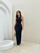 Vestido de Ribana Jade Preto