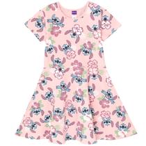 Vestido de skatista Disney Lilo & Stitch para meninas rosa 7-8