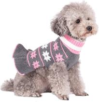 Vestido de suéter de cachorro de moda Turtleneck Dogs Pullover Malha wi