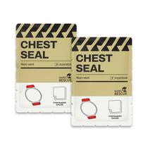 Vestido de trauma de emergência RHINO RESCUE Chest Seal (2 unidades) Vestido de trauma de emergência RHINO RESCUE Chest Seal (2 unidades)