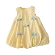 Vestido De Verão Para Meninas De 0 a 3 Anos, Estilo Princesa, Casual, Fofo E Doce Vestido De Verão Para Meninas De 0 a 3 Anos, Estilo Princesa, Casual, Fofo E Doce
