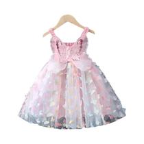 Vestido De Verão Para Meninas, Estilo Princesa, Para Casamento E Festa De Aniversário, Vestido De