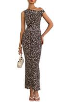 Vestido de verão PRETTYGARDEN Off Shoulder Floral para mulheres