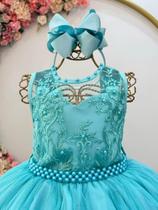 Vestido Debutante Longo com Saia Rodada Luxo e Elegância Tamanho 15 Vestido Debutante Longo com Saia Rodada Luxo e Elegância Tamanho 15