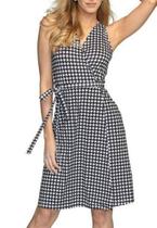 Vestido DeMillus Fashion 95510 Xadrez Em Microfibra Elástica Poliéster Tamanhos A e B (42 ao 48)