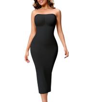 Vestido deslizante Shapewear HEPOE Tummy Control Full Body Shaper Vestido deslizante Shapewear HEPOE Tummy Control Full Body Shaper
