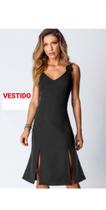 Vestido detalhe alça Monda 021390