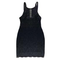Vestido Digna Renda Elastano Curto Handbook Preto