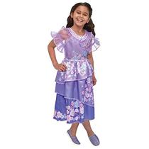 Vestido Disney Encanto Isabela para meninas de 3 anos ou mais