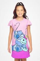 Vestido Disney Lilo & Stitch Verão - Fakini Vestido Disney Lilo & Stitch Verão - Fakini