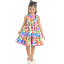 Vestido Divertida Mente 2 Mini Fashionista Vestido Divertida Mente 2 Mini Fashionista