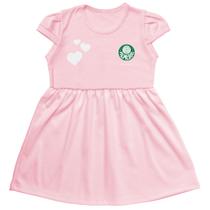 Vestido do Palmeiras Infantil Canelado Oficial Torcidababy