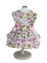 Vestido Doce Infância Floral para cachorro e gato