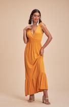 Vestido doce trama abóbora