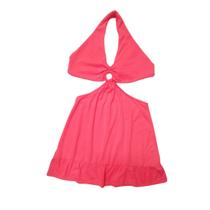 Vestido Dots Argola - Rosa Score Vestido Dots Argola - Rosa Score