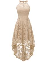 Vestido Dressystar Halter Lace Cocktail Wedding Guest Wedding Women
