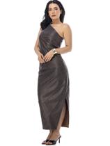 Vestido Dubai Couro Legítimo Pele Mania - PV2953