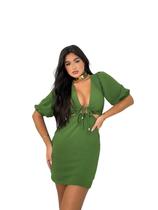 Vestido duna festa manga princesa bufante 1012