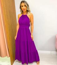Vestido Duna Miss- Roxo- Tam Unico Vestido Duna Miss- Roxo- Tam Unico