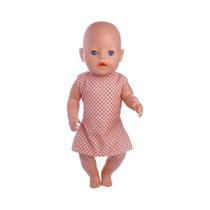 Vestido e Sapatos para Boneca de 18 Polegadas - Temática Gatinha Kitty