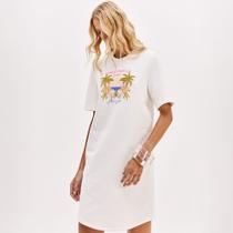 Vestido Easy Lança Perfume Descolado Pr26 Off White Feminino Vestido Easy Lança Perfume Descolado Pr26 Off White Feminino