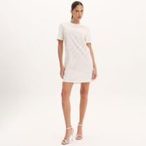 Vestido Easy Lança Perfume Descolado Ve25 Off White Feminino Vestido Easy Lança Perfume Descolado Ve25 Off White Feminino