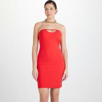 Vestido Easy Lança Perfume Midi Ve25 Vermelho Feminino Vestido Easy Lança Perfume Midi Ve25 Vermelho Feminino