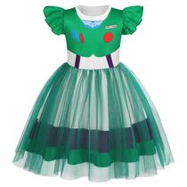 Vestido Eledobby Girls Buzz Lightyear Princess para criança 3-4T Vestido Eledobby Girls Buzz Lightyear Princess para criança 3-4T
