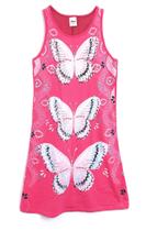 Vestido Elian Borboleta Rosa