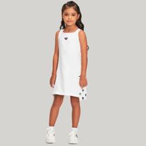 Vestido em Alfaiataria com Aplicações de Estrelas - Bambollina Vestido em Alfaiataria com Aplicações de Estrelas - Bambollina