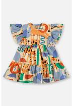 Vestido em Algodão para Bebê Up Baby