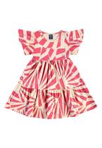 Vestido em Cotton Infantil Bee Loop