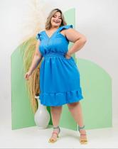 Vestido em Crepe