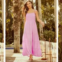 Vestido em crepe tecido fluido com detalhes Vestido em crepe tecido fluido com detalhes