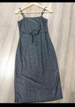 Vestido em malha com brilho