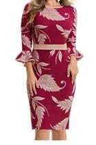 Vestido em malha crepe Vestido em malha crepe