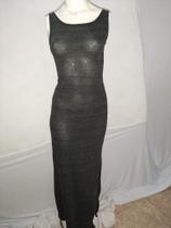 Vestido em malha de algodão pv. (Tam: P)