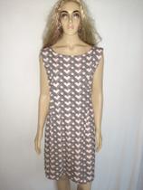 Vestido em malha suplex estampado (Tam: M/G)
