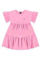 Vestido em Meia Malha Infantil Bee Loop