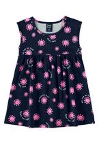 Vestido em Meia Malha para Bebê Menina Bee Loop